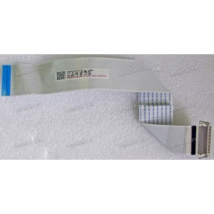 LCD LVDS FFC шлейф мониторный 30 pin обратный, шаг 1.0 mm, длина 270 mm, с замком с одной стороны
