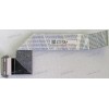 LCD LVDS FFC шлейф мониторный 30 pin обратный, шаг 1.0 mm, длина 278 mm, с замком с одной стороны