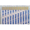 LCD LVDS FFC шлейф мониторный 30 pin обратный, шаг 1.0 mm, длина 278 mm, с замком с одной стороны