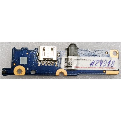 USB & Audio board Huawei Honor MagicBook 14" Silver (NobelK-WAQ9AHNR) (02353KCH, DAOH99TB8E0, DA0H99TB8E0) NEW original