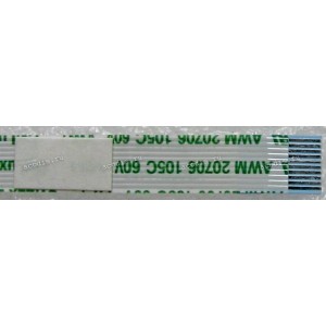 FFC шлейф 10 pin обратный, шаг 0.5 mm, длина 93 mm LED Asus BU203UA (p/n 14010-00105200)