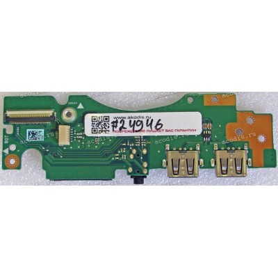 USB & Audio & CardReader board Asus UX530UX (p/n 90NB0ED0-R10020) REV: 2.0