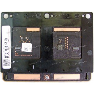 TouchPad Module Asus TP401CA (p/n: 90NB0H21-R90021, 13N1-33A0D01, 04060-00761000) with holder with light silver cover