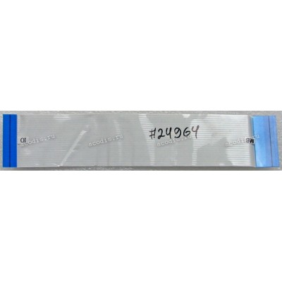 FFC шлейф 45 pin прямой, шаг 0.5 mm, длина 123 mm IO Asus Eee PC 1011CX, 1011PX, 1015B, 1015BX, 1015CX, 1015P, 1015PD, 1015PE, 1015PEB, 1015PED, 1015PEM, 1015PN, 1015PT, 1015PW, 1015PX, 1016P, R011CX, R011PX, R051BX, R051CX, R051PEM, R051PX (p/n 14G124120