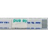 FFC шлейф 12 pin прямой, шаг 0.5 mm, длина 160 mm LED Asus X501A, X501U (p/n 14010-00023100)