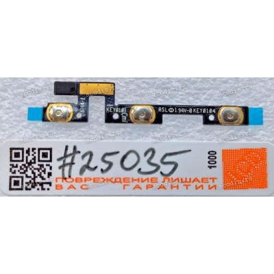 FPC Volume Key Asus ZenFone Live ZB501KL (A007) (p/n 08301-02653100) REV: 1.3