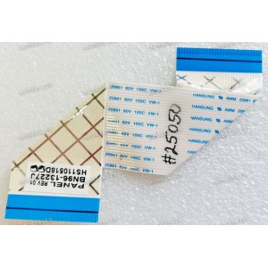 LCD LVDS FFC шлейф мониторный 30 pin прямой, шаг 1.0 mm, длина 115 mm Samsung SyncMaster S23A550H (p/n BN96-13227J), без замков