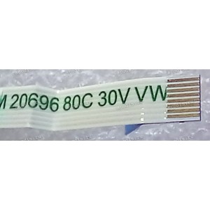 FFC шлейф 8 pin прямой, шаг 0.5 mm, длина 147 mm TouchPad Asus S301LA, S301LP (p/n 14010-00313600)