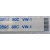 FFC шлейф 16 pin прямой, шаг 0.5 mm, длина 280 mm Switch BD Fujitsu Siemens Amilo D8850