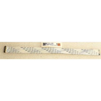 FFC шлейф 30 pin обратный, шаг 0.5 mm, длина 250 mm с разъёмом LVDS / eDP I-PEX 20453-030T