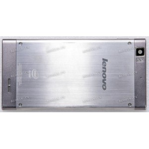 Задняя крышка Lenovo K900 металл серебристый