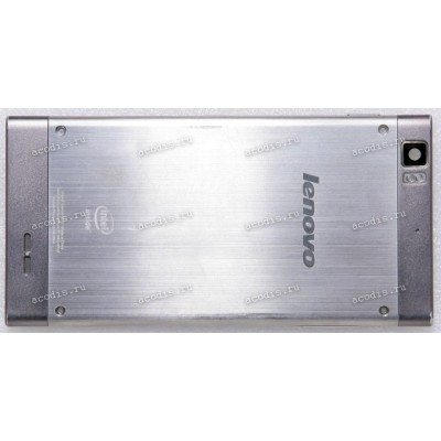 Задняя крышка Lenovo K900 металл серебристый