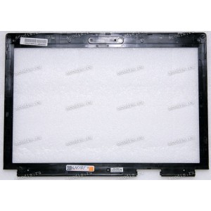 Верх. кр. рамка Asus X50z, X50, X59, F5SL чёрная матовая с глянцевой окантовкой (13GNLF30P023-2)