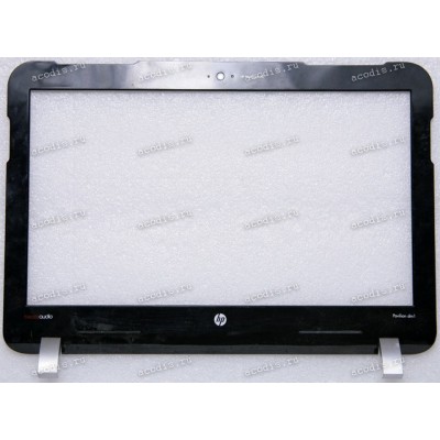 Верх. кр. рамка HP Pavilion dm1-4000 чёрная глянцевая (35NM9TP003)