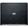 Верхняя крышка Compaq nc4000 чёрная матовая в серебристой рамке