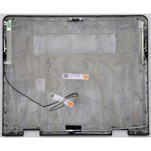 Верхняя крышка Compaq nc4000 чёрная матовая в серебристой рамке