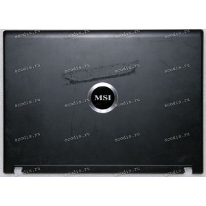 Верхняя крышка MSI MS-163C, VR601 чёрная матовая (307-634A212-H74)