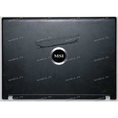 Верхняя крышка MSI MS-163C, VR601 чёрная матовая (307-634A212-H74)