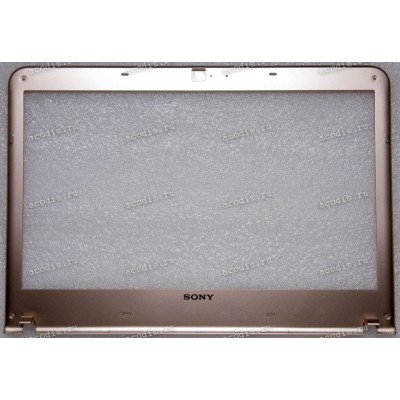 Верх. кр. рамка Sony SVE14 Series шампань (A1886761A)