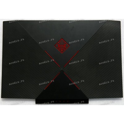 Верхняя крышка HP Omen 17-an, 17-AN012DX чёрная матовая (931554-001, JTE EAG3B003010-1, JTE4AG3BLCTP00)