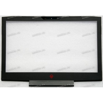 Верх. кр. рамка HP Omen 17-an, 17-AN012DX чёрная матовая (931554-001, JTE EAG3B002010-1)