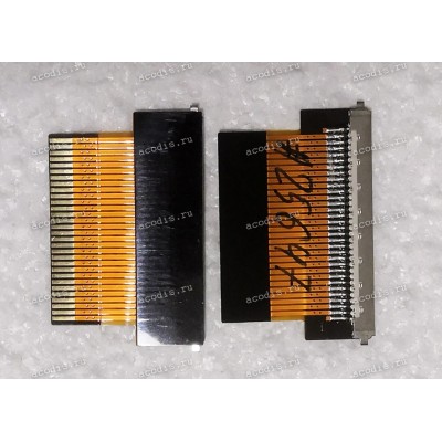 Переходник 30pin 32mm flat к кабелю на 30pin шаг 1,0 mm к матрице (длина 25 mm) w/o EDID trace (М216B1-L01 Rev.C1)