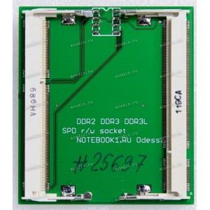 Адаптер SODIMM DDR2, DDR3, DDR3L to DIP-8 ASCSMDDR3-1.0