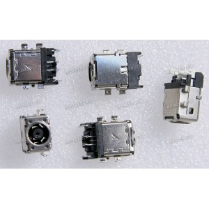 DC Jack= Asus ROG G512LI, G512LU, G512LV, G512LW, G512LWS, G703GI, G703GS посадка внутри платы глубокая 6 pin(с центральным)  + 4 pin корпус (Asus p/n: 12033-00020300) DC POWER JACK 5P 1.55CH SUNK (ACES/58955-01502-Z01)