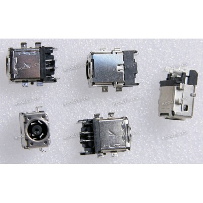 DC Jack= Asus ROG G512LI, G512LU, G512LV, G512LW, G512LWS, G703GI, G703GS посадка внутри платы глубокая 6 pin(с центральным)  + 4 pin корпус (Asus p/n: 12033-00020300) DC POWER JACK 5P 1.55CH SUNK (ACES/58955-01502-Z01)