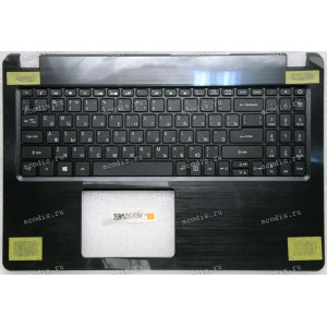 Keyboard Acer Aspire 3 A315-22, Extensa EX215-51KG чёрный матовый, русифицированный (PK132CE3B04, NK.I1517.0AZ, AM2CE000B000-SSH3, NKI15170AZ, SV5T-A72B, 85200E67KC01,NSK-RL0SC 0R)+Topcase