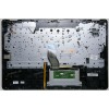 Keyboard HP Pavilion 17 Omen W005UR чёрная матовая, русифицированная (862973-251, DD1731, TFQ37G38TP203, ZYU EAG38002010, 6143BL1, W005UR, W010UR, W221UR, W013UR, BFVAH3A5W510CB, SG-80750-XAA)+Topcase