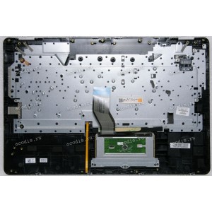 Keyboard HP Pavilion 17 Omen W005UR чёрная матовая, русифицированная (862973-251, DD1731, TFQ37G38TP203, ZYU EAG38002010, 6143BL1, W005UR, W010UR, W221UR, W013UR, BFVAH3A5W510CB, SG-80750-XAA)+Topcase