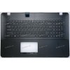 Keyboard Asus X751NV-1A чёрный матовый, русифицированный (90NB0EB1-R30200, 13N1-1FA0101, 13NB0EB1AP0101)+Topcase Keyboard Asus X751NV-1A чёрный матовый, русифицированный (90NB0EB1-R30200, 13N1-1FA0101, 13NB0EB1AP0101)+Topcase