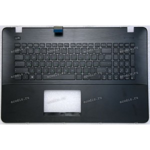 Keyboard Asus X751NV-1A чёрный матовый, русифицированный (90NB0EB1-R30200, 13N1-1FA0101, 13NB0EB1AP0101)+Topcase Keyboard Asus X751NV-1A чёрный матовый, русифицированный (90NB0EB1-R30200, 13N1-1FA0101, 13NB0EB1AP0101)+Topcase