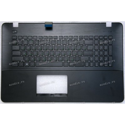 Keyboard Asus X751NV-1A чёрный матовый, русифицированный (90NB0EB1-R30200, 13N1-1FA0101, 13NB0EB1AP0101)+Topcase