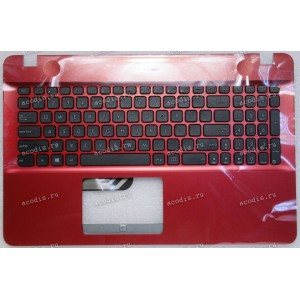 Keyboard Asus X541NA, X541SA, X541SC, X541UA, X541UV-3F красный, НЕрусифицированный (90NB0CG4-R32UI0, 13NB0CG4AP0311, PY18102600593)+Topcase Keyboard Asus X541NA, X541SA, X541SC, X541UA, X541UV-3F красный, НЕрусифицированный (90NB0CG4-R32UI0, 13NB0CG4AP0311, PY18102600593)+Topcase
