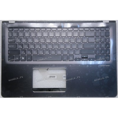 Keyboard Asus UX561UD-1A тёмно-серый, русифицированный (90NB0G21-R31RU0)+Topcase