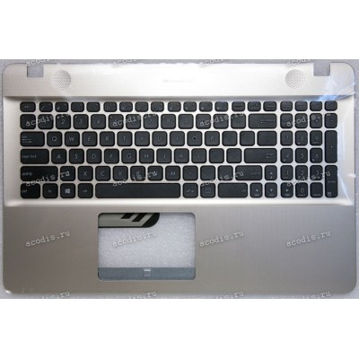 Keyboard Asus X541NA, X541NC, X541SA, X541SC, X541UA, X541UJ, X541UV-1A золотистый, нерусифицированный (90NB0CG1-R32UI0, 90NB0CG1-R32US0, 13NB0CG1P03016, 13NB0CG1AP0321, 39XKFTCJN00)+Topcase