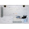 Keyboard Asus X541NA, X541SA, X541SC, X541UA, X541UJ, X541UV-3G белый матовый, нерусифицированный (90NB0CG2-R32UI0, 39XKFTCJN10, 13NB0CG2P03015-2)+Topcase