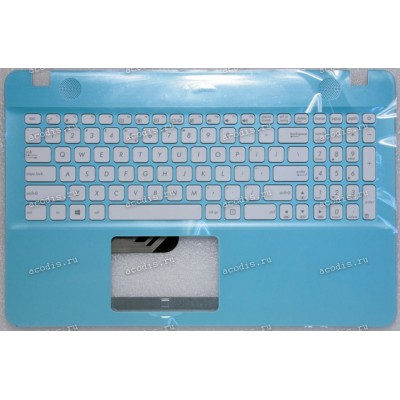 Keyboard Asus X541UV-3H голубой, нерусифицированный (90NB0CG5-R32UI0, PY18102000092, 13NB0CG5P03015-2)+Topcase