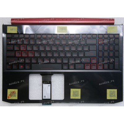 Keyboard Acer Nitro 5 AN515-54 (6B.Q5AN2.005, 6B.Q5BN2.005, 6BQ5BN2005, FA2K1000301, AP2K1000411 -HA25, AM2K100050 -SSH3, LG5P_N90BRL, NKI15130NA, PK132K11A04, NKI1513157, PK133361A04, ACM18K3/3SU, 002-18K33LHF01, 002-18K33LHE01, EH50F_KB_PLATE) + topcase