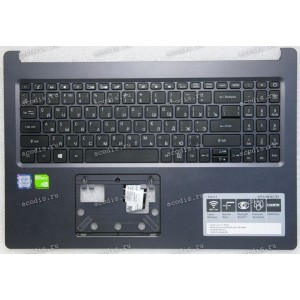 Keyboard Acer Aspire 3 A315-55KG-31E4 с разбора (TFQ36ZAUTATN, EAZAU00401A, SV5T-A72B, NKI15170A2, NK.I1517.0A2, AEZAU700210, NSK-RL0SQ, 6K+NFDOM.0DA, 4H+NFDOM.0DA) + topcase русифицированная original