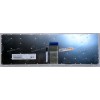 Keyboard Lenovo IdeaPad U510, Z710 серебристая рамка, черные кнопки, с подсветкой, русифицированная (HMB3130TLA12, V-136520BS1-RU, 25205680)