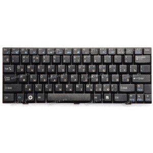 Keyboard MSI Wind U90, U100, U110, U120 чёрная, матовая русифицированная (K6C08J111003, ACK-9401, 911000970 )