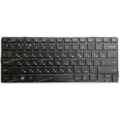Keyboard HP Envy 13-1000 чёрная, матовая русифицированная  (AESP6U00110, BAXLK3BM81)