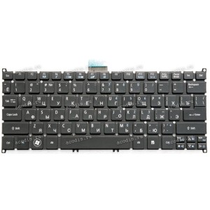 Keyboard Acer Aspire AS S5, S3-391, S3-951 чёрная, матовая русифицированная (NSK-R12PC 0R, PK130NS2A04, 9Z.N7WPC.20R) Keyboard Acer Aspire AS S5, S3-391, S3-951 чёрная, матовая русифицированная (NSK-R12PC 0R, PK130NS2A04, 9Z.N7WPC.20R)
