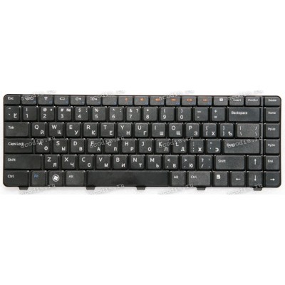 Keyboard Dell Inspiron 14V, 14R, N3010, N4010, N4020, N4030, N5030, M5030 чёрная, матовая русифицированная (V100830AS1, AEUM8700010)