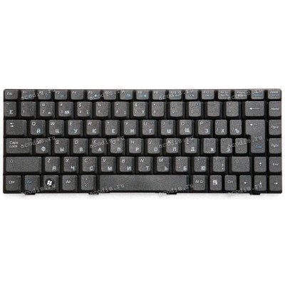 Keyboard Asus W5000(W5), W5F, W7  чёрная, матовая русифицированная (V022462BS1 )