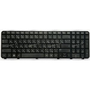 Keyboard HP/Compaq dv6-6000 чёрная матовая русифицированная (640436-251, 634139-251, V122603AS1-RU)