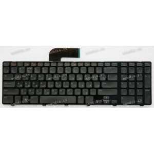Keyboard Dell Inspiron 17, 17R, 5720, 7720, N7110, Vostro 3350, 3450, 3550, 3750, XPS 17, L702x чёрная матовая русифицированная, глянц рамка (V119725AS1, AEGM7700120) Keyboard Dell Inspiron 17, 17R, 5720, 7720, N7110, Vostro 3350, 3450, 3550, 3750, XPS 17, L702x чёрная матовая русифицированная, глянц рамка (V119725AS1, AEGM7700120)